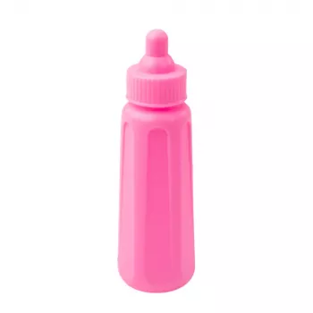 LEAN TOYS Baby Doll with Colorful Dress, Pony, Bottle, Sound