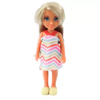 LEAN TOYS Ankiki Mini Doll Set with Bathtub and Care Accessories