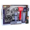 LEAN TOYS Boy's Hairdressing Set Hair Dryer Machine Combs Accessories