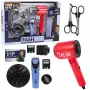 LEAN TOYS Boy's Hairdressing Set Hair Dryer Machine Combs Accessories