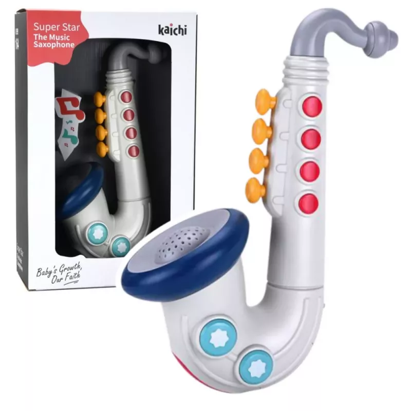 LEAN TOYS Saxophone Musical For Toddlers Interactive Instrument