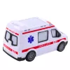 LEAN TOYS Battery Operated Ambulance with Lights and Sounds - White