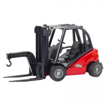LEAN TOYS Forklift Construction Vehicle Moving Forks Red