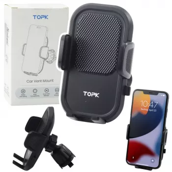 LEAN TOPK Auto gaisa ventilācijas stiprinājums ar regulējamām rokām