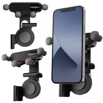 LEAN Car Phone Holder Mounted on the Center Panel Screen
