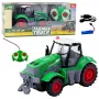 LEAN TOYS Remote Controlled RC Agricultural Tractor Green 1:24