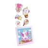 LEAN TOYS Creative Set Diamond Mosaic Keychains Unicorns Colorful