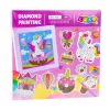 LEAN TOYS Creative Set Diamond Mosaic Keychains Unicorns Colorful