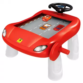 LEAN TOYS Driving Simulator Manual Educational Table Red
