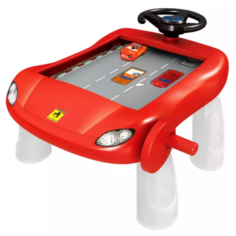LEAN TOYS Driving Simulator Manual Educational Table Red