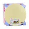 LEAN TOYS Soft Puzzle Educational Mat EVA Foam Pastel Animals 16 pcs.