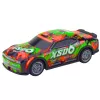 LEAN TOYS Remote Controlled Racing Car with Light-Up Body Orange and Green