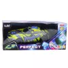 LEAN TOYS RC Racing Car with Illuminated Body Yellow