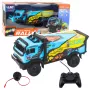 LEAN TOYS Remote Controlled Truck RC Remote Control Sounds Blue
