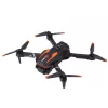 LEAN TOYS Remote Controlled Drone LU800 Camera LED Lights Orange
