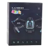 LEAN TOYS Remote Controlled Drone LU800 Camera LED Lights Orange