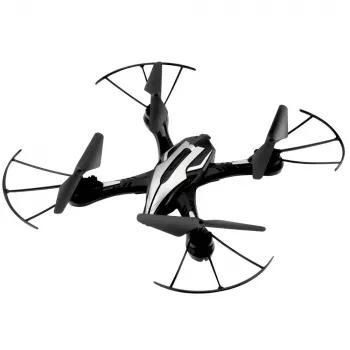 LEAN TOYS Y30 Ar tālvadību vadāms dronis ar LED gaismām, 6 asu žiroskops, 360° rotācija, 2.4GHz 4 kanālu kvadrokopteris