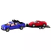 LEAN TOYS Bezceļu auto ar evakuatoru un sporta auto komplekts