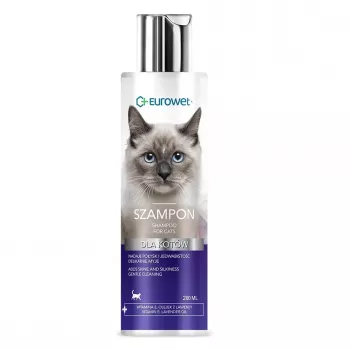 EUROWET Cat Shampoo kaķiem 200ml