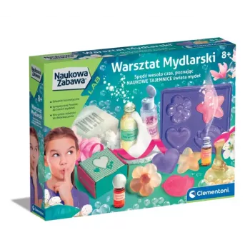 Clementoni Science & Play Soap Workshop Set - Polish Language - 50888