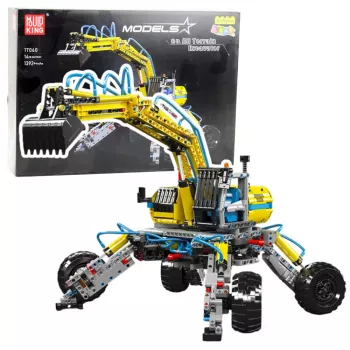 LEAN TOYS Construction Bricks Mobile All Terrain Excavator 1392 pcs.