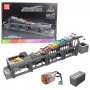 LEAN TOYS Construction Blocks Ball Track with Electric Motor 1038 pcs.