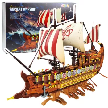 LEAN TOYS Ancient Roman Ship Building Blocks 2073 pcs.