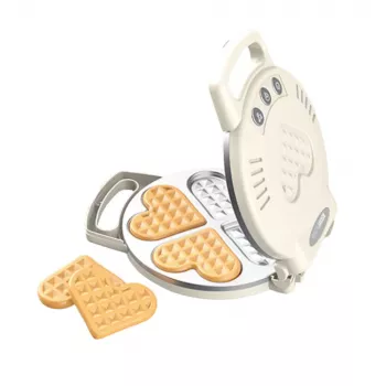 LEAN TOYS Pizza Waffle Set with Add-ons Kitchen Accessories for Kids
