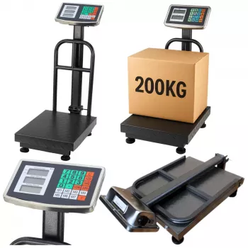 LEAN LCD Electronic Platform Scale Warehouse Accuracy up to 20g 200kg
