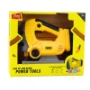 LEAN TOYS Bezvadu finierzāģis bērniem ar gaismām un skaņām Dzeltens