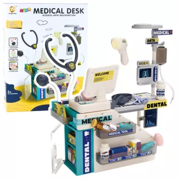 LEAN TOYS Dentist Pharmacist Set Lights Sounds Accessories 51 pcs.