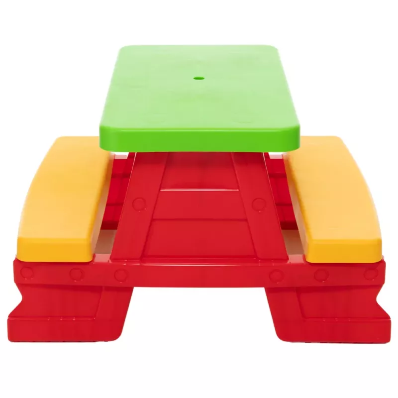 Dorex Children's Garden Table and Bench Set Red 5067