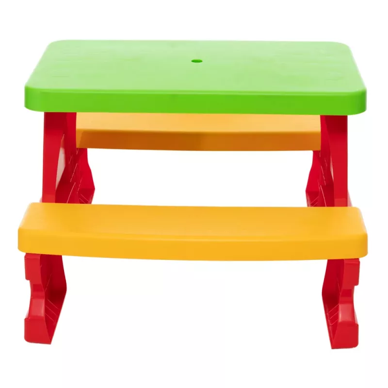 Dorex Children's Garden Table and Bench Set Red 5067