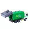LEAN TOYS Atkritumu Vedējs ar Atkritumu Tvertni, Gaismām un Skaņām, Zaļš, Mērogs 1:16