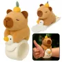 LEAN TOYS Plush Self-tightening Wristband Goose with Capybara