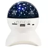 LEAN Night Light Star Projector 3-in-1 Bluetooth LED Speaker White