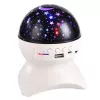 LEAN Night Light Star Projector 3-in-1 Bluetooth LED Speaker White