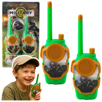 LEAN TOYS Walkie Talkie Radios For Kids Military 10m
