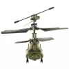 LEAN TOYS RC Helicopter Remote Control Syma S026H-1 Green Khaki