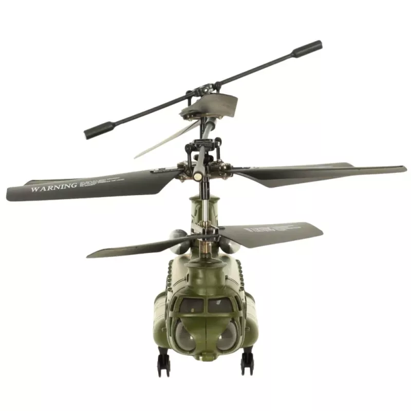 LEAN TOYS RC Helicopter Remote Control Syma S026H-1 Green Khaki