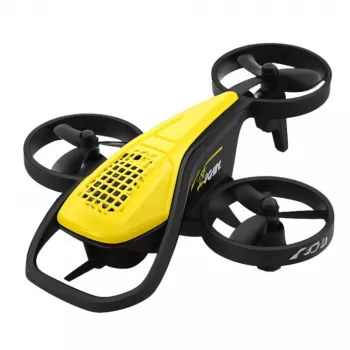 LEAN TOYS Mini RC Drone Syma X36 Four-Axis Acrobatics Yellow