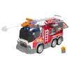 LEAN TOYS Fire Truck Fire Department Drive Moving Elements Lights Sounds