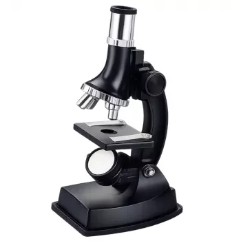 LEAN TOYS Izglītojošais Mikroskops Bērniem 300x - 1200x