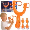 LEAN TOYS Šaušanas komplekts Slingshot Darts ar piesūcekņiem 3 gab.