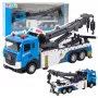 LEAN TOYS Vehicle Boom Truck Tow Truck Metal Cabin Lights Sounds