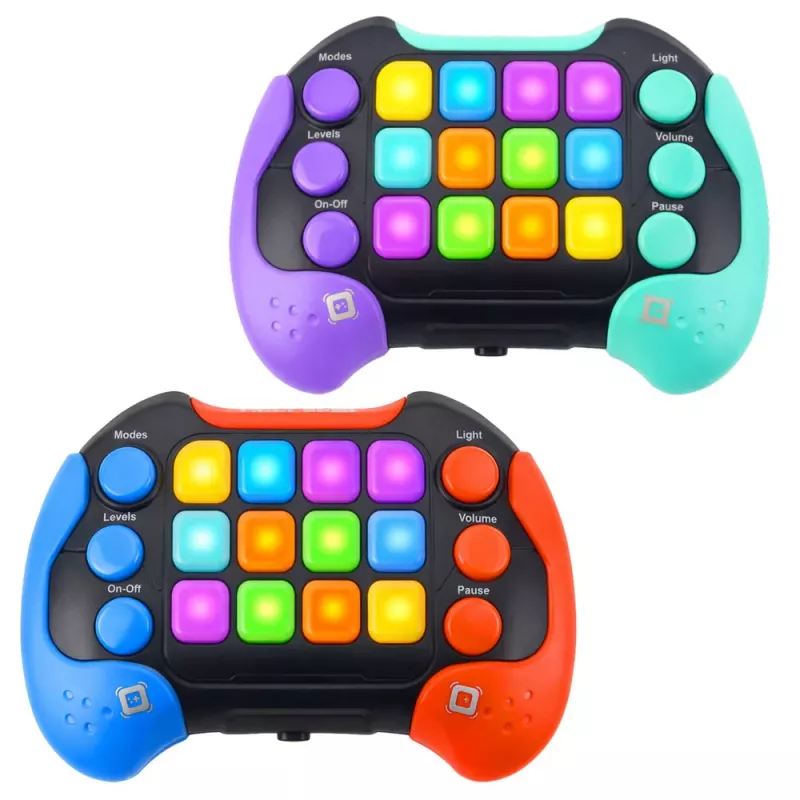LEAN TOYS Electronic Arcade Educational Console Game ar 11 spēļu režīmiem