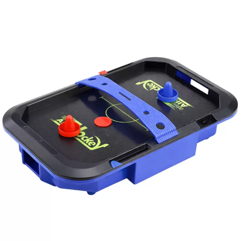 LEAN TOYS Air Hockey galda spēle bērniem ar ripām 43x26 cm