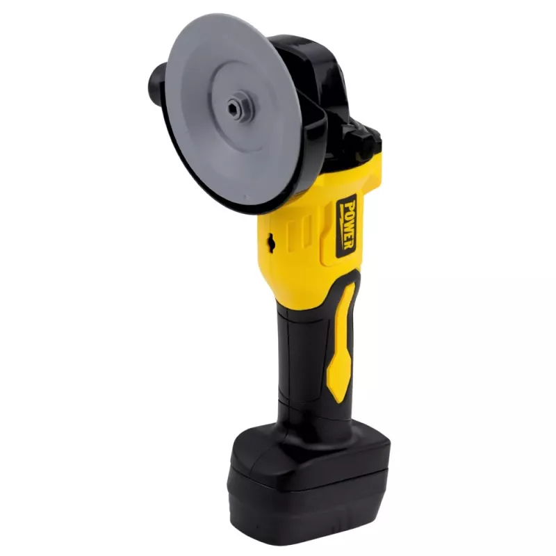 LEAN TOYS Toy Angle Grinder for Kids Sounds Yellow