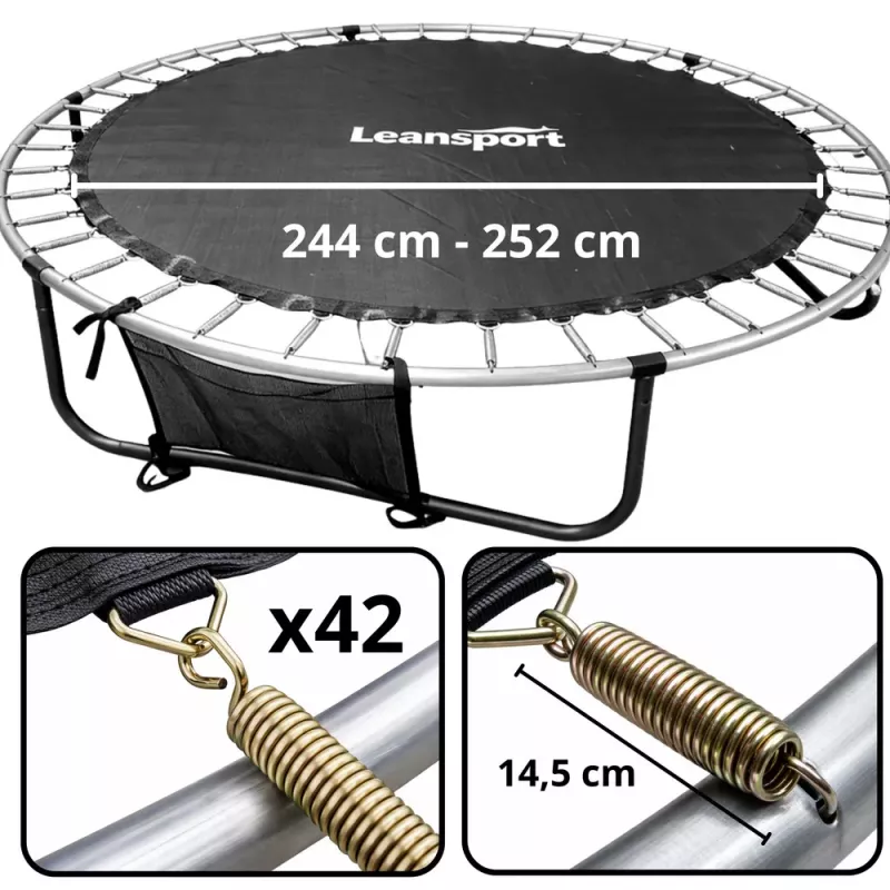LEAN Trampolīta lēkšanas paklājs rezerves daļa 244-252CM 8FT