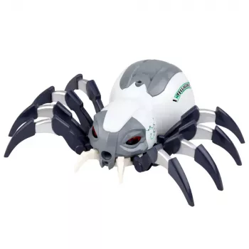 LEAN TOYS RC Remote Controlled Spider Robot with Smoke Effect, Lights, Sounds